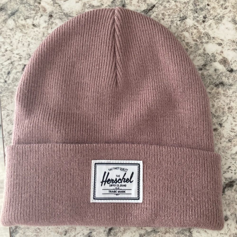 Herschel One Size Baby/Toddler Mauve Beanie